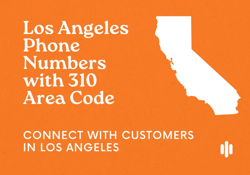 Los Angeles Phone Number with 310 Area Code