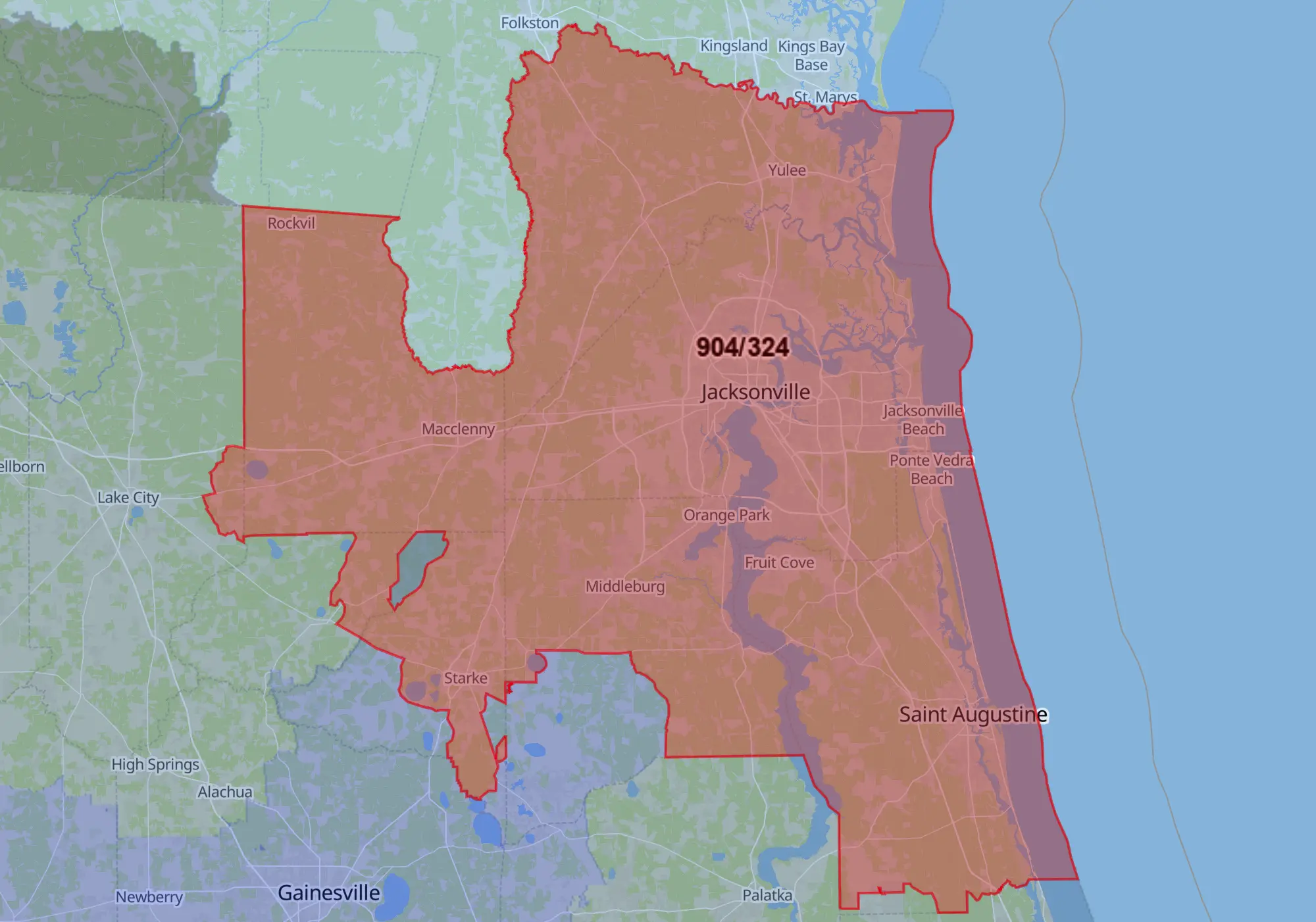 904-Jacksonville-FL-map