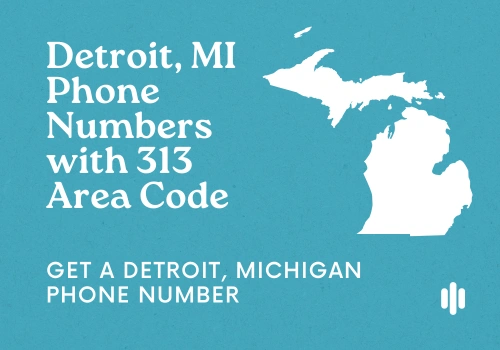 Detroit, MI Phone Numbers with 313 Area Code