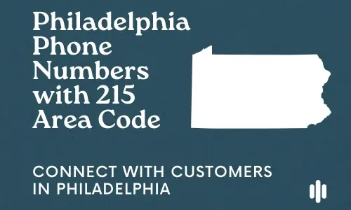 Philadelphia, PA 215 area code