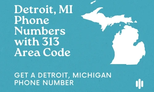 Detroit, MI Phone Numbers with 313 Area Code